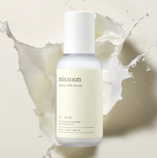 MIXSOON Soybean Milk Serum 50ml – Hydrating Brightening Essence for Glowing Skin