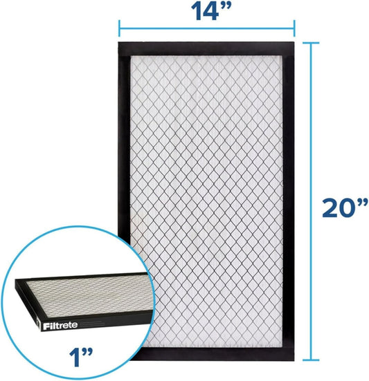 4 PACK Filtrete 2500 - 14x20x1 Premium Allergen AC Furnace Air Filter - Ultimate