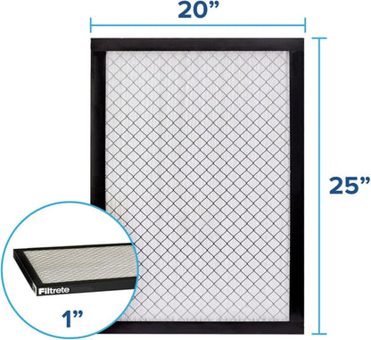 4 PACK Filtrete 2500 - 20x25x1 Premium Allergen AC Furnace Air Filter - Ultimate