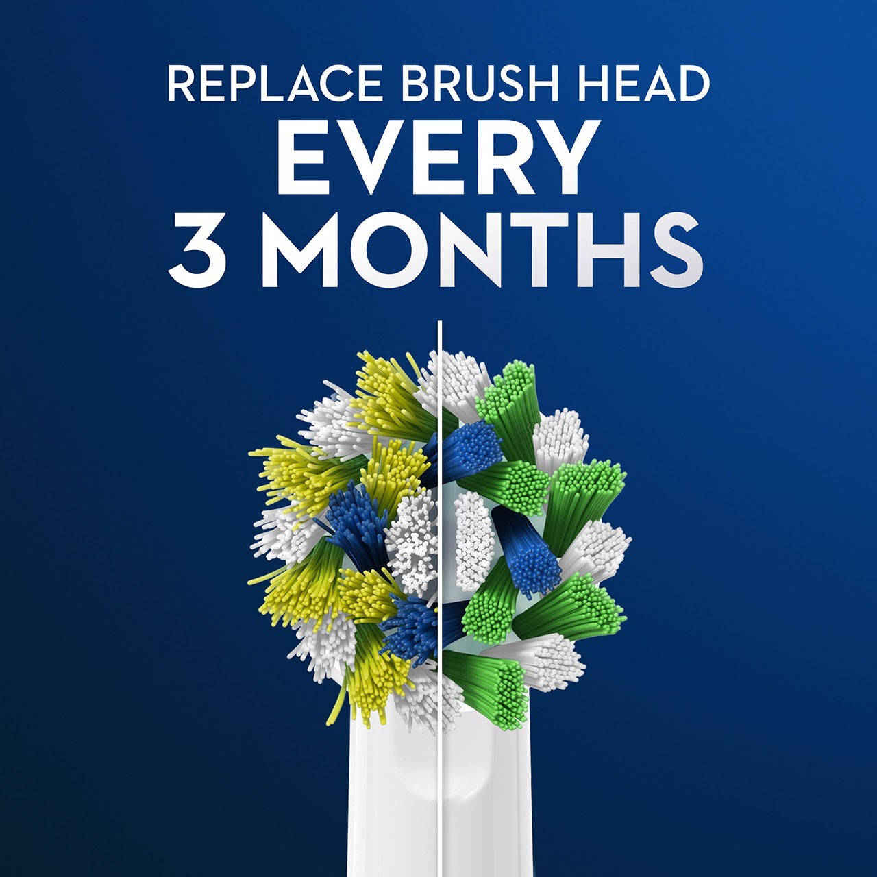 Oral-B Cross Action Replacement Brush Heads Refill | 4 Pack