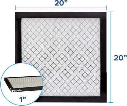 4 PACK Filtrete 2500 - 20x20x1 Premium Allergen AC Furnace Air Filter - Ultimate