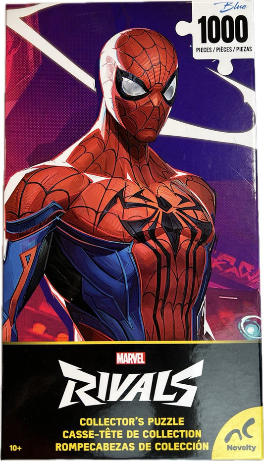 Marvel Rivals Spiderman 1000 Pieces Puzzle New Sealed Bag Collectors