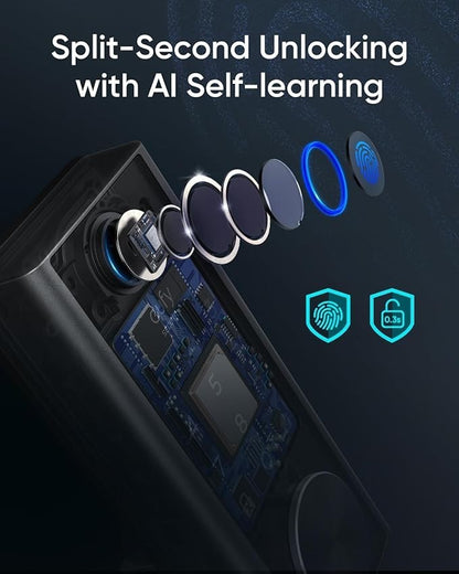 Eufy Smart Lock S231 - Fingerprint and Wi-fi plus Auto Door Lock Capability
