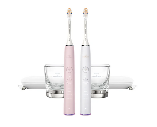 Philips Sonicare DiamondClean Rechargeable Smart Electric Toothbrush - 2 Pack