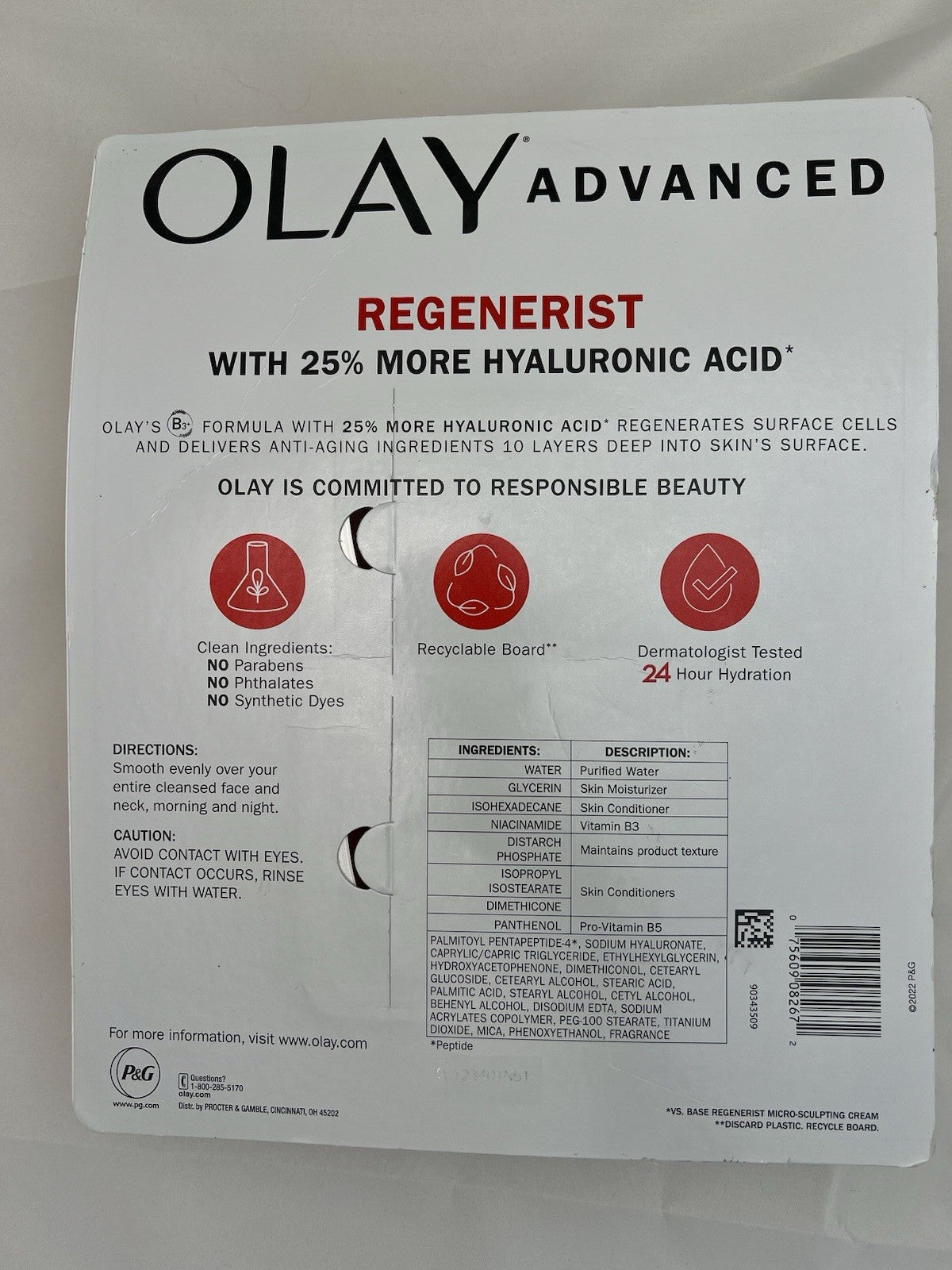 Olay Regenerist Plus Micro Sculpting Moisturizer - 3.4oz | 2 Pack