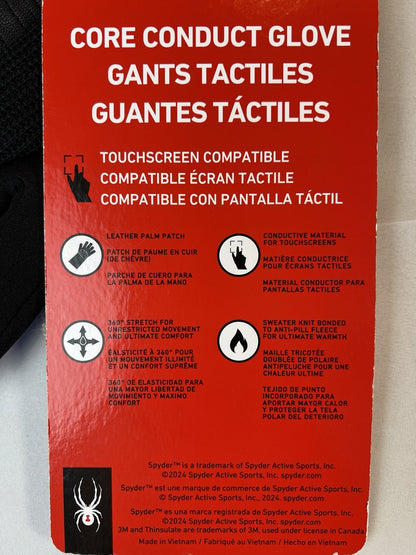 Spyder Core Conduct 3M Thinsulate Winter Gloves - Touchscreen compatible