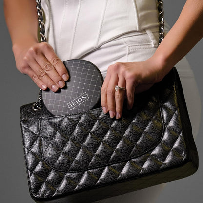 ILIOS Lighting Professional LED Rechargeable Compact Makeup Mirror 1X / 10X -New