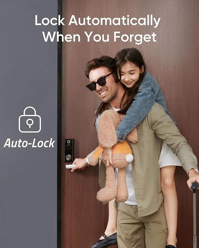 Eufy Smart Lock S231 - Fingerprint and Wi-fi plus Auto Door Lock Capability