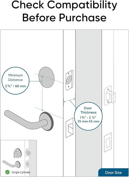 Eufy Smart Lock S231 - Fingerprint and Wi-fi plus Auto Door Lock Capability