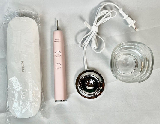 Philips Sonicare DiamondClean Toothbrush Set | Pink Handle HX992P