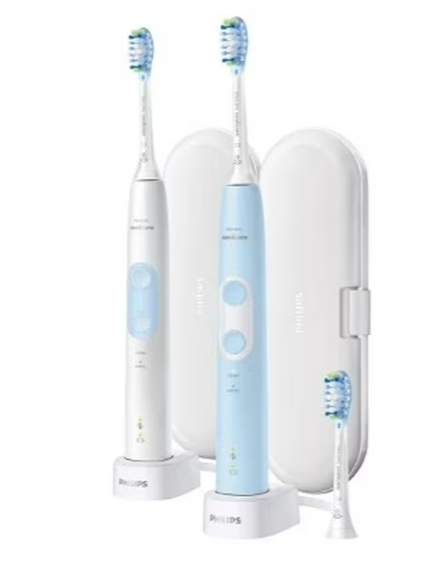 Philips Sonicare Optimal Clean Rechargeable Electric Toothbrush 2-pack