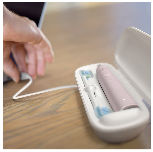 Philips Sonicare DiamondClean Rechargeable Smart Electric Toothbrush - 2 Pack