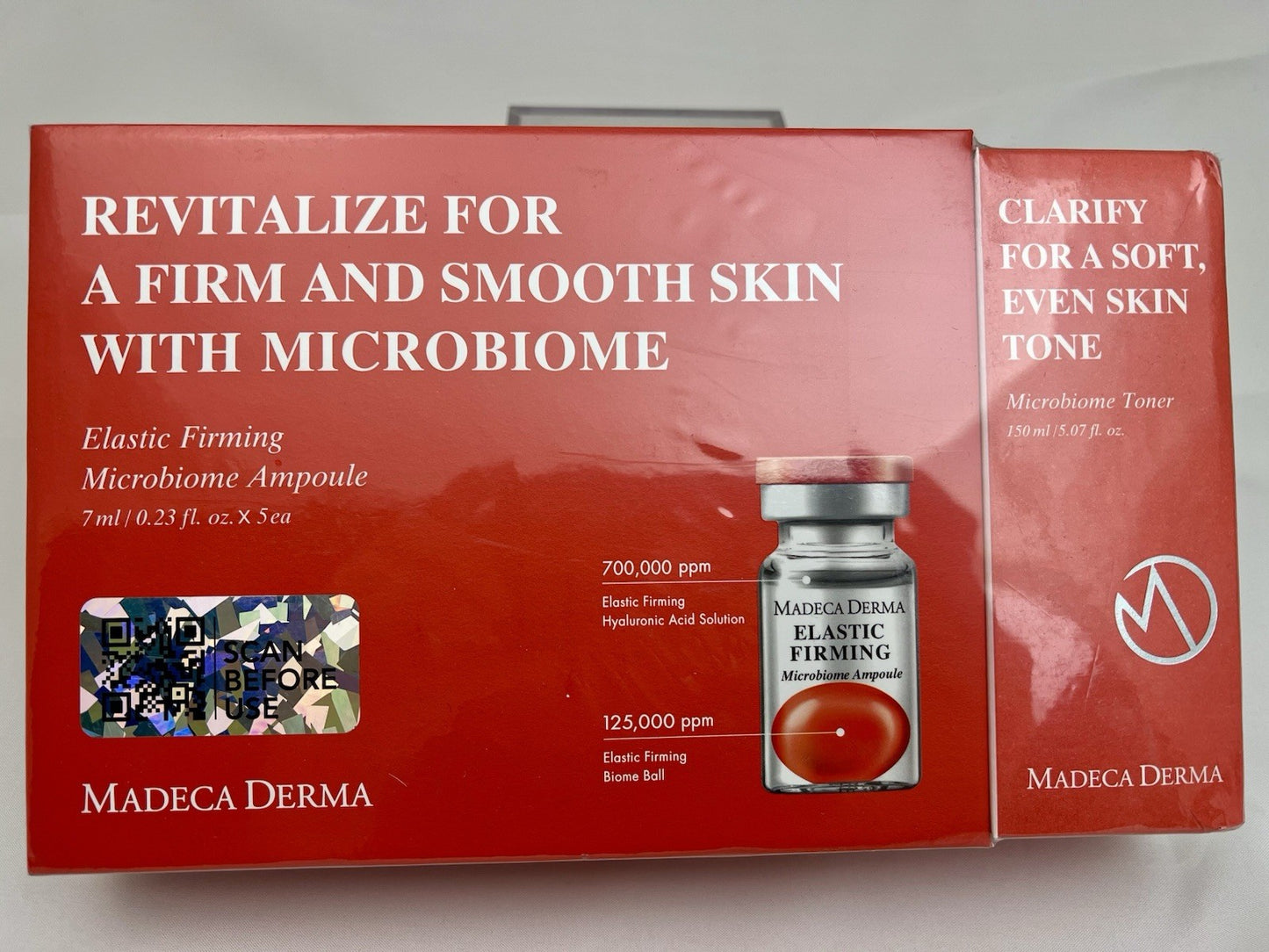 Madeca Derma Elastic Firming Microbiome Ampoule & Toner Set