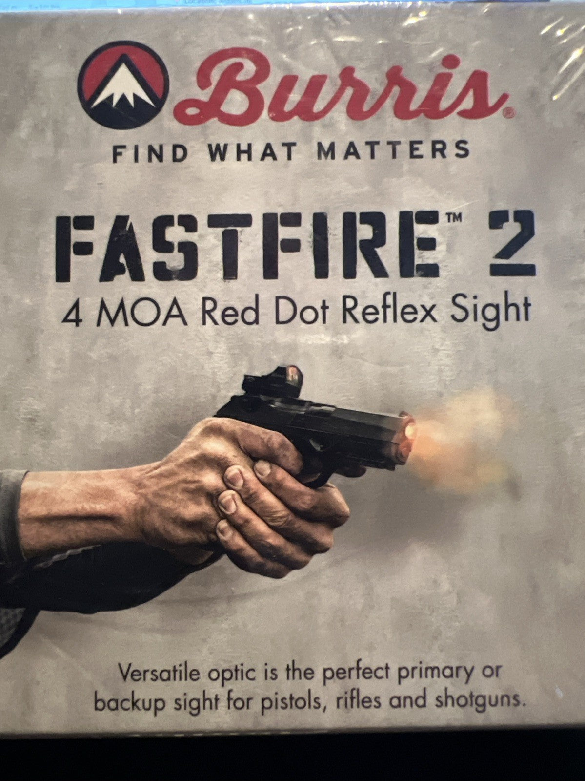 Burris FastFire II 4 MOA Red Dot Reflex Sight with Picatinny Mount