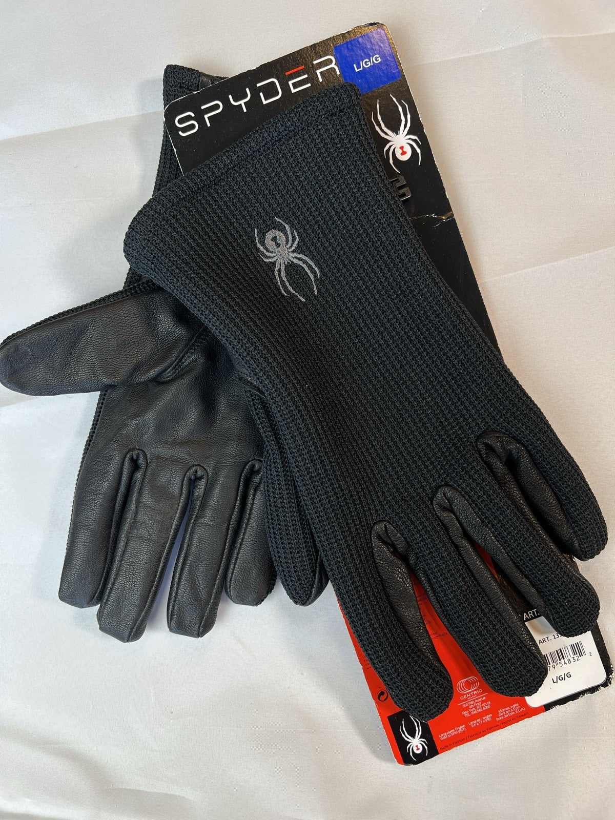 Spyder Leather Palm 3M Thinsulate Winter Gloves