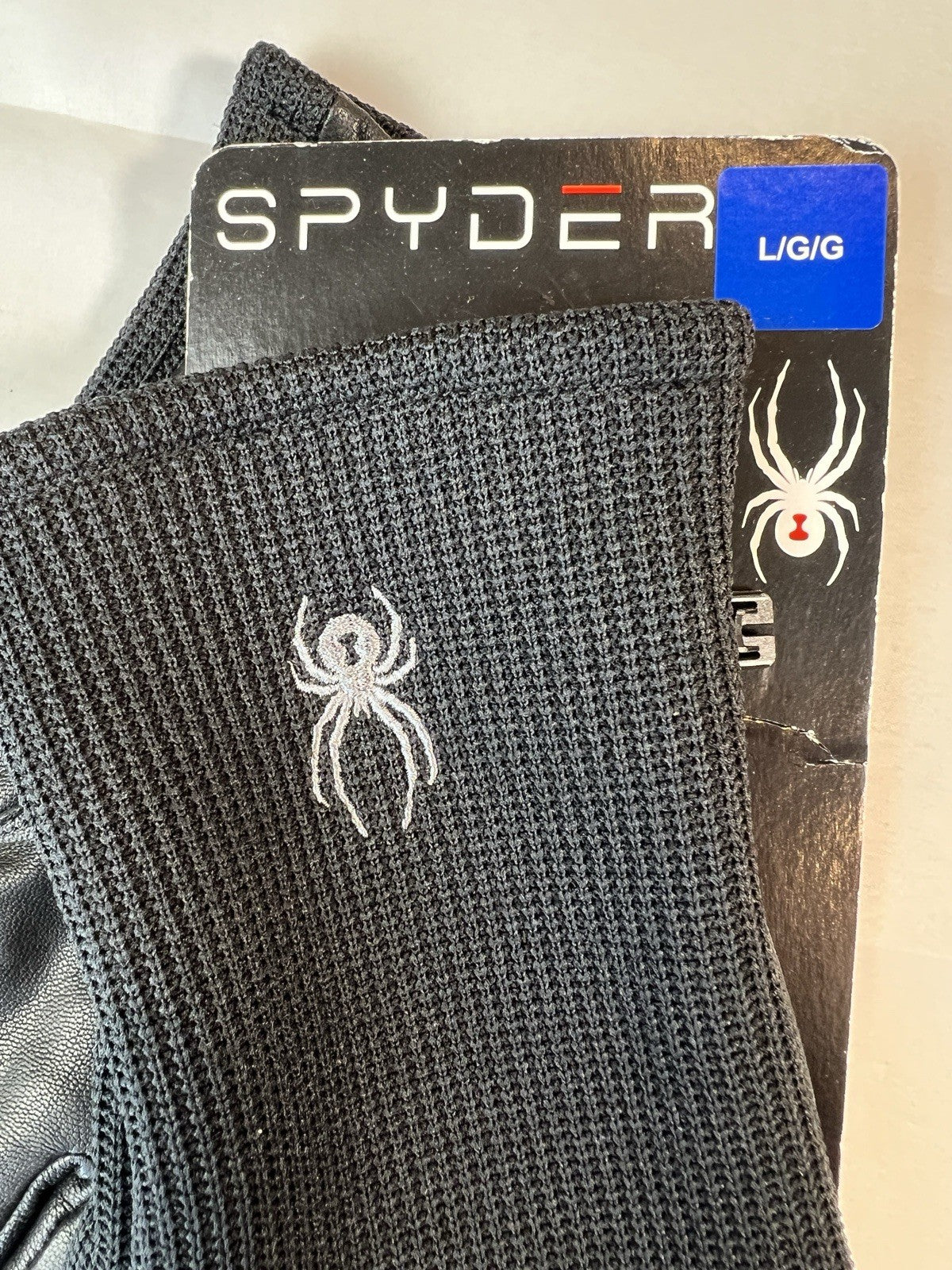 Spyder Leather Palm 3M Thinsulate Winter Gloves