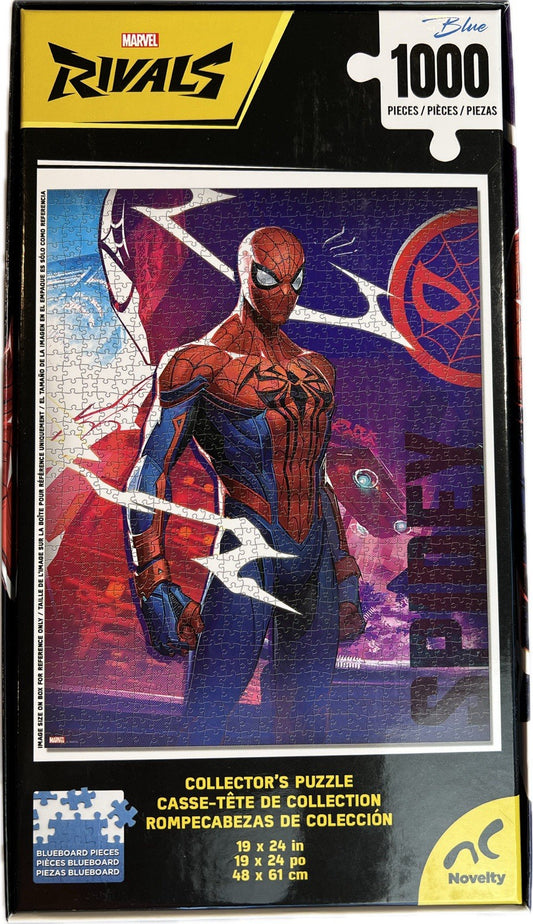 Marvel Rivals Spiderman 1000 Pieces Puzzle New Sealed Bag Collectors