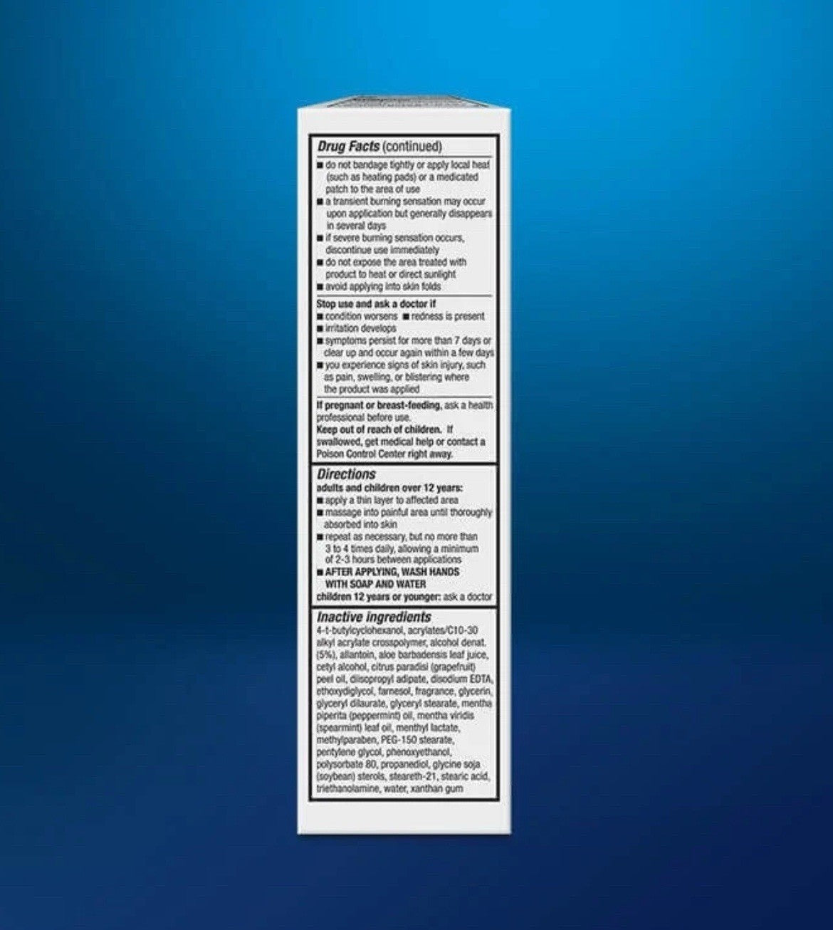 Icy Hot Advanced Pain Relief Cream - 2 Pack -Dual Max Strength Pain Reliever 2oz