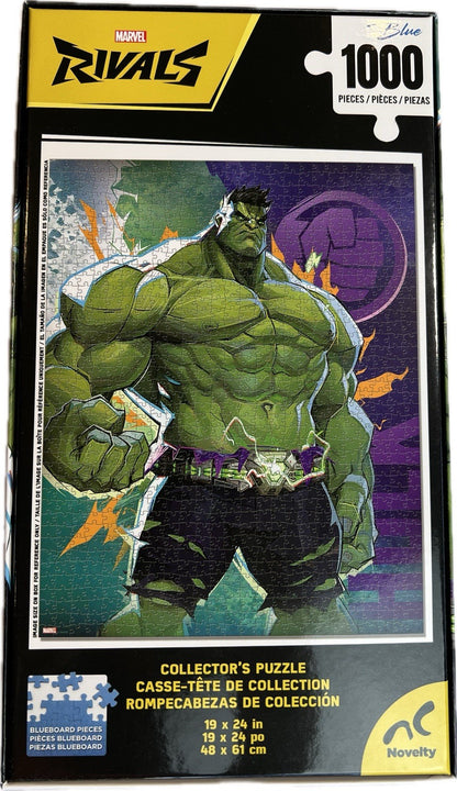 Marvel Rivals Incredible Hulk  1000 Pieces Puzzle - New Sealed Bag Collectors