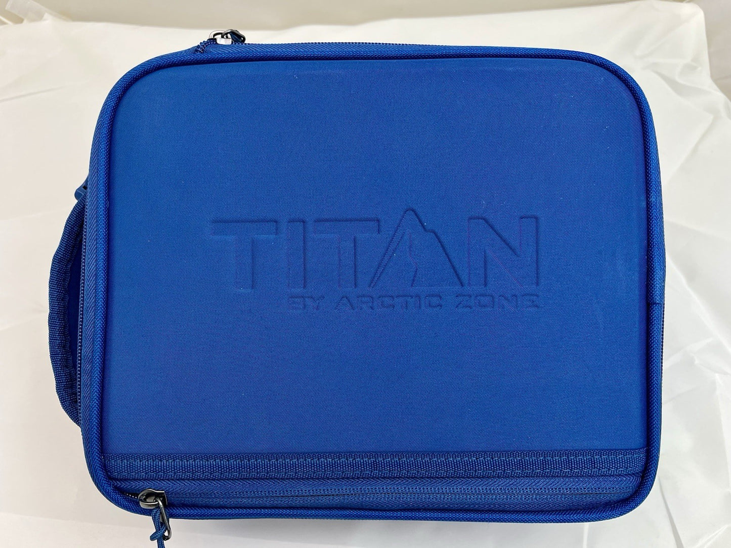 Titan Arctic Zone Fridge Cold Crush Resistant Lunch Pack with 2 Ice Walls Blue