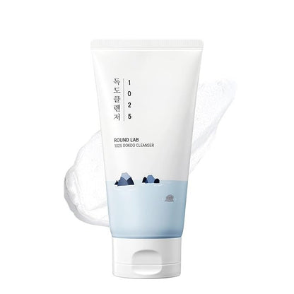 ROUND LAB 1025 Dokdo Cleanser, Low Ph Facial Cleanser for Sensitive Skin, 5fl.oz