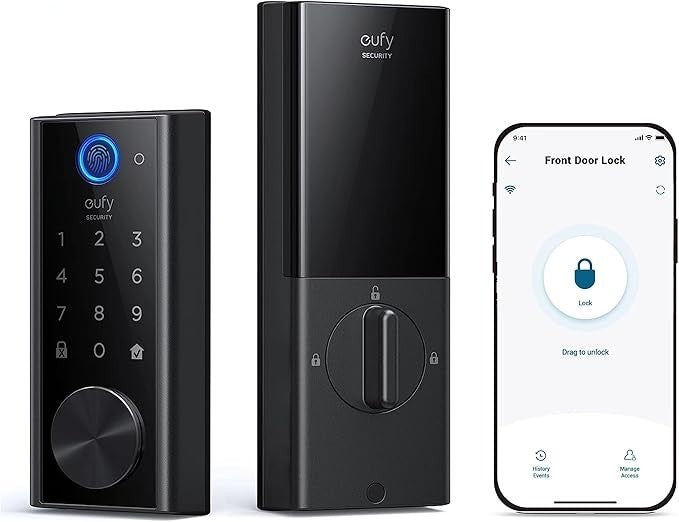 Eufy Smart Lock S231 - Fingerprint and Wi-fi plus Auto Door Lock Capability