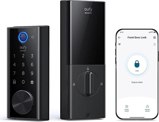 Eufy Smart Lock S231 - Fingerprint and Wi-fi plus Auto Door Lock Capability