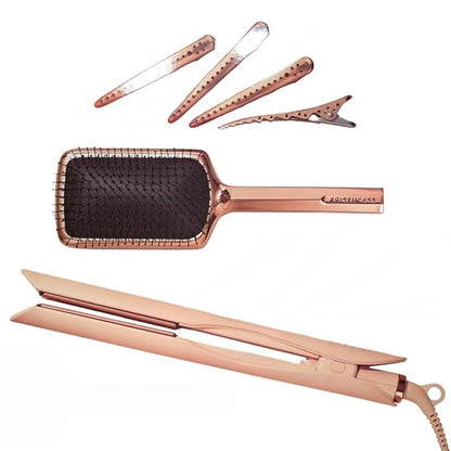Kristin Ess Signature Styling Set 3-in-1 Ceramic Flat Iron Hair Straightener