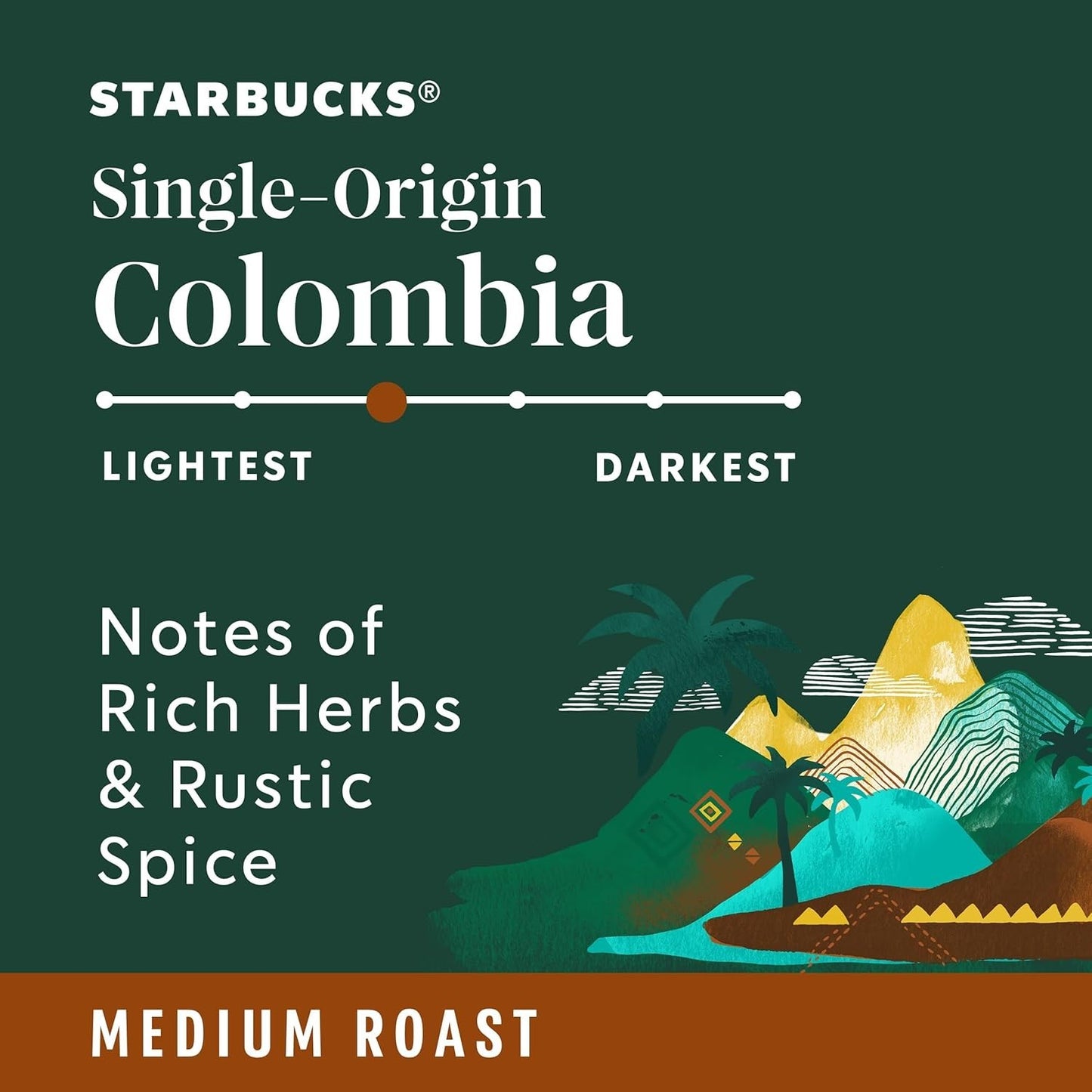 Starbucks Via Ready Brew Colombia Instant Coffee Box - 50 Count