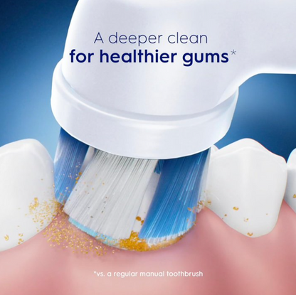 Oral-B iO Ultimate Clean Replacement Brush Heads | White 4 Pack