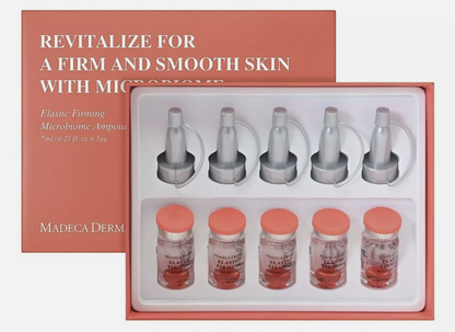 Madeca Derma Elastic Firming Microbiome Ampoule & Toner Set