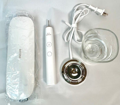 Philips Sonicare DiamondClean Toothbrush Set | White w/ Rose Gold HX991R