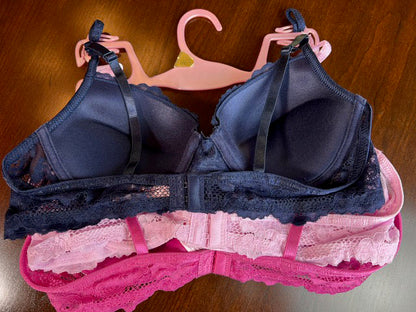 Juicy Couture Sexy Lace Push Up Bra Set