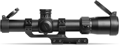 Tacticon Apex Falcon 1-6 x 24mm FFP LPVO Scope with Cantilever Mount